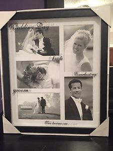 Wedding photo gallery frame