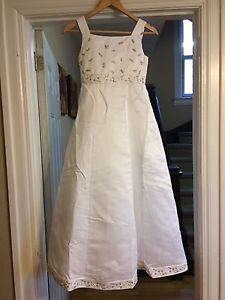 White dress -size 10. BNWT. Please email for more