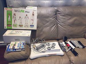 Wii Fit Plus & Wii Sport Resort with extras