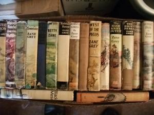 complete collection of ZANE GREY westerns.