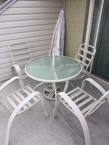 complete patio set for sale