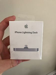 iPhone lightning dock.