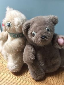 2 Homemade Teddy Bears
