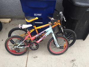 2 Kids bike for sale