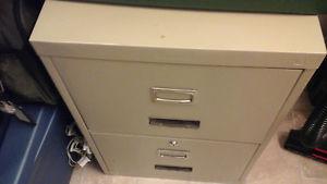 2 drawer filing cabinet