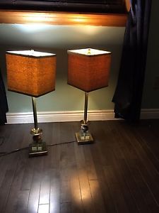 2 large lamps from winners obo
