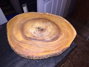 Acacia Wood Plate chargers