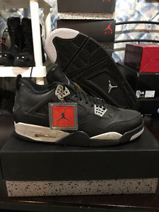 Air Jordan Retro 4 (Oreo) Deadstock, Brand New W/Box - Size
