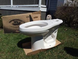 American Standard Elongated Bowl Toilet
