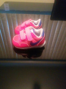 Brand new pink- size 3 nikes.