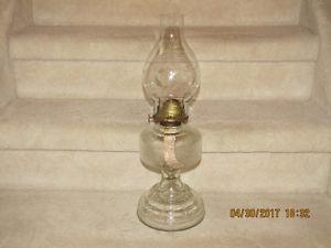 Clear Oil/Kerosene Lamp