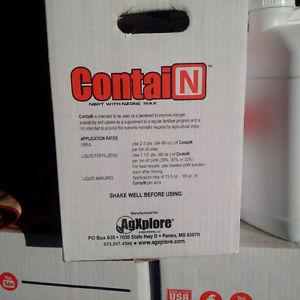 Contain (Nitrogen Ureas inhibitor) for urea fertilizer