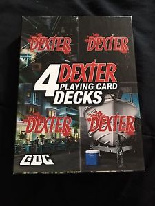 DEXTER Playing Cards (collectors item)