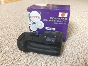 DSTE Nikon D800 D800e vertical battery grip.