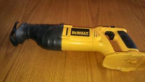 Dewalt sawzall and drill combo