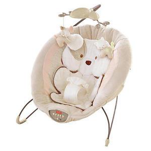 FISHER PRICE DELUXE SNUGGAPUPPY BOUNCER - EXCELLENT