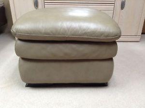 FOR SALE: Faux Leather Ottoman