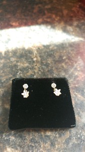 Gold star earrings for sale $40 OBO