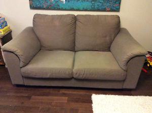 IKEA couch and loveseat