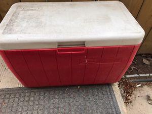 Large coleman cooler will clean $30