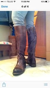 Leather boots size 6.5