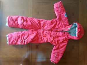 MEC toaster snowsuits, size 3 and 4
