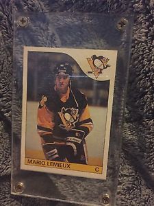 Mario Lemieux rookie card