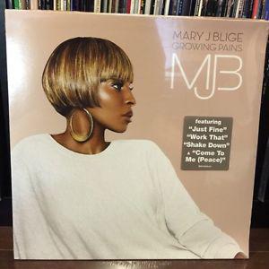 Mary J Blige-Growing Pains double vinyl LP. Brand new,