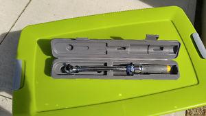 Mastercraft 3/8" Drive Torque Wrench with Case