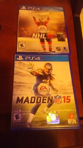 Nhl 16, Madden 15