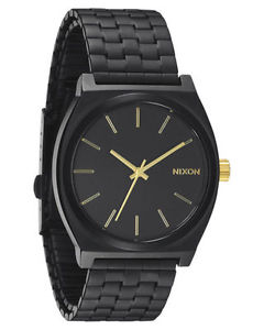 Nixon Timeteller Black and Gold *Like New