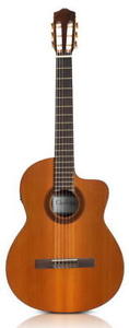 Nylon string fusion guitar
