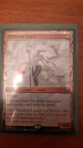 Platinum Angel Masterpiece MTG