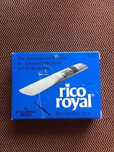 Rico Royal clarinet reeds 2 1/2