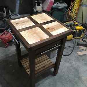 Rolling table/kitchen cart
