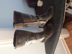 Sealskin boots