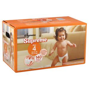 Size 4 diapers - unopened