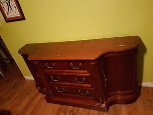 Solid wood dresser for sale