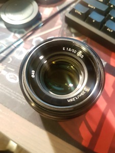 Sony FE 50mm F1.8 E-Mount Lens - Excellent condition