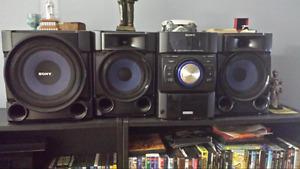 Sony stereo with subwoofer