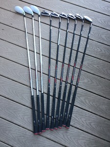 Taylormade  Aeroburner hybrids and RSi1 irons - right