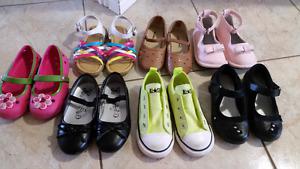 Toddler girl shoes - size 8