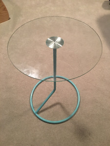 Turqoise End Table--Great deal!
