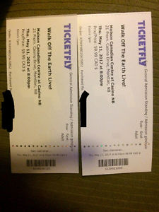 Two tickets to SOLD OUT Walk off The Earth G/A tickets