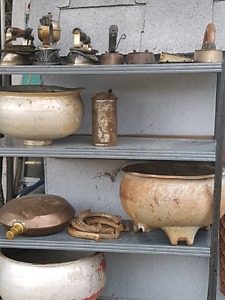 Various antique items