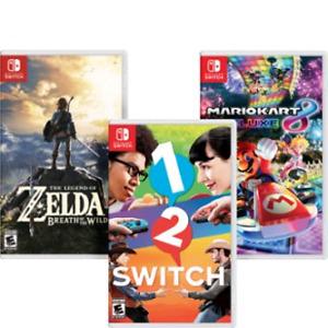 Wanted: Wtb: nintendo switch games
