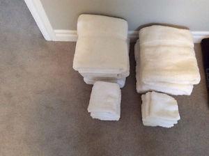 White Towels, Hand Towels & Face cloths