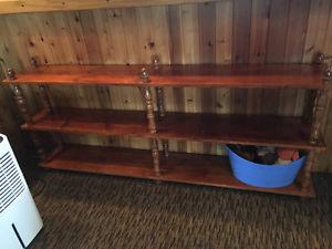 Wooden Shelf or bookcase