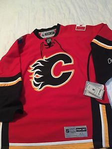Xl Calgary flames jersey brand new tags still on