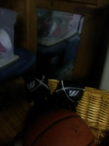 gloves, basketball
